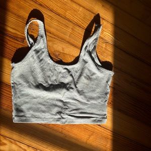 Adidas Ribbed Cropped Tank